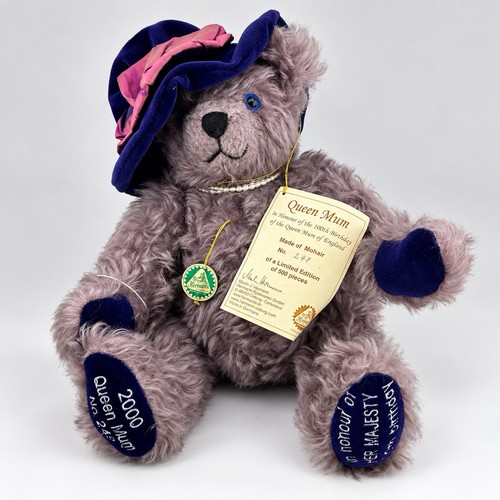Hermann queen mum teddybär - queen,