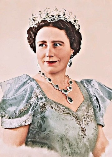 Queen mum von england - mum,