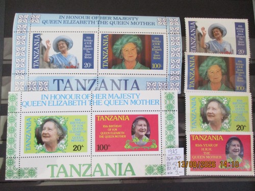 Tansania satz und block - tansania,