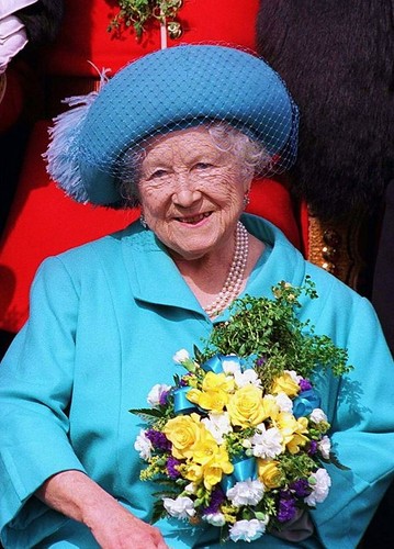 Queen mum von england - queen,